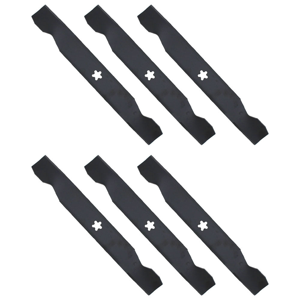 Qty 6: Lawn Mower Blade
 Fits Husqvarna Replaces 137380