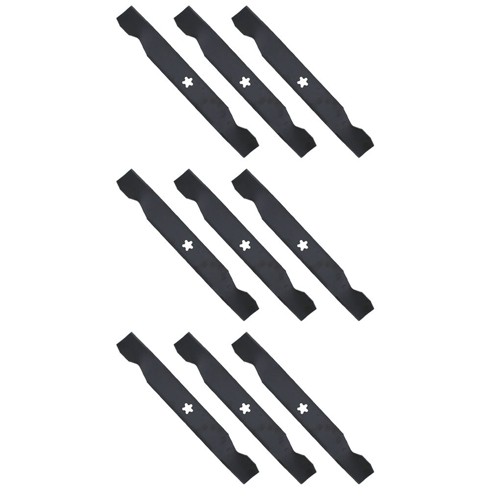 Qty 9: Lawn Mower Blade Fits Poulan Replaces 137380