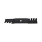 Toothed Mulching Mower Blade Fits AYP Replaces 187254