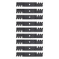(9) Pack of Interchangeable Toothed Mulching Blades Fits Husqvarna Mowers