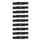 9 Toothed Mulching Mower Blades Fits Husqvarna 532187255 532187256 54" Deck