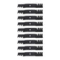 9 Toothed Mulching Mower Blades Fits Husqvarna 532187255 532187256 54" Deck