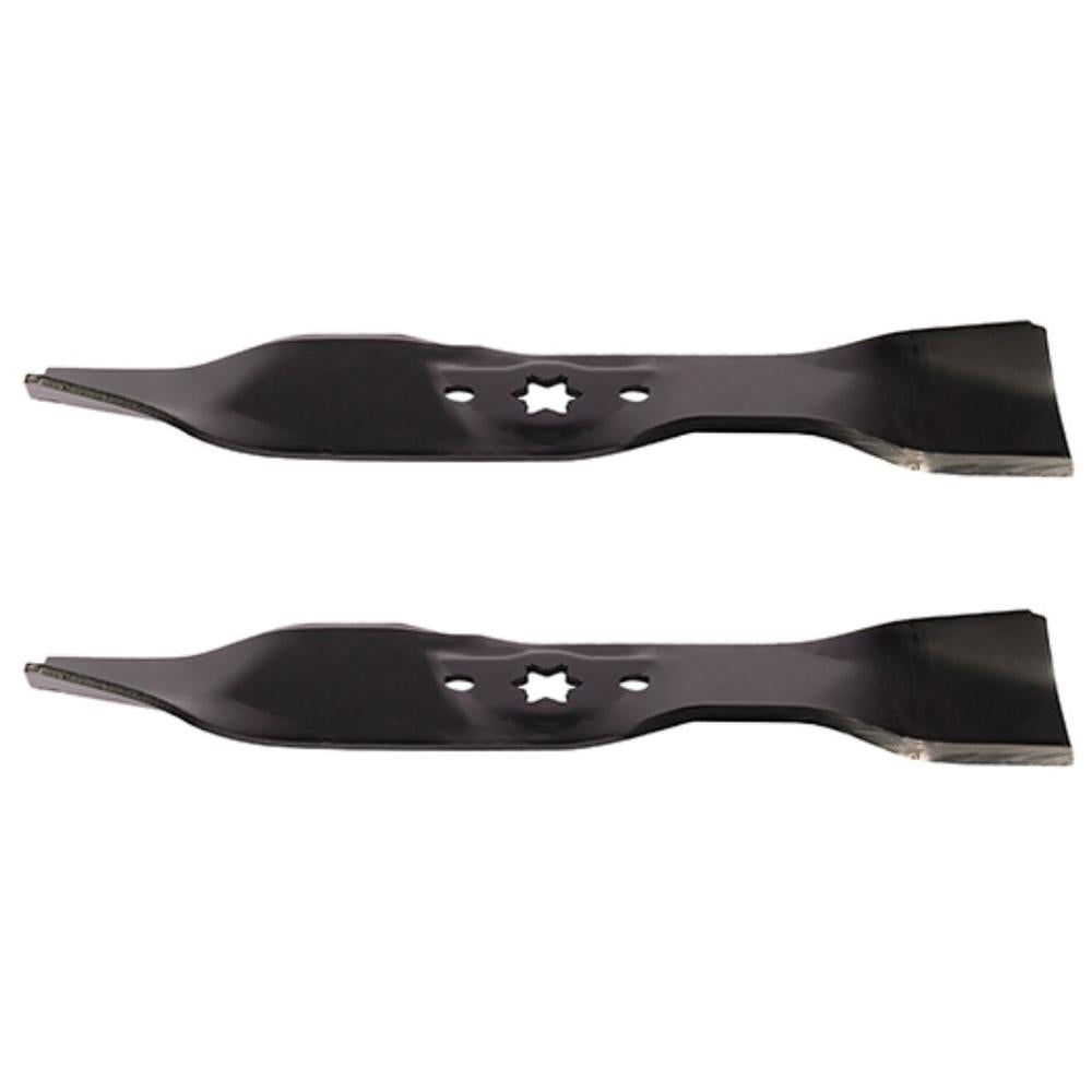 Qty 2: Mulching Mower Blade Fits Troy Bilt Replaces 742-0612