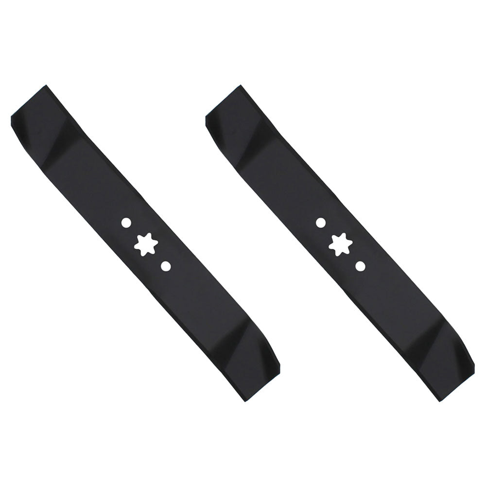Qty 2: Mulching Mower Blade Fits Cub Cadet Replaces 742-04125
