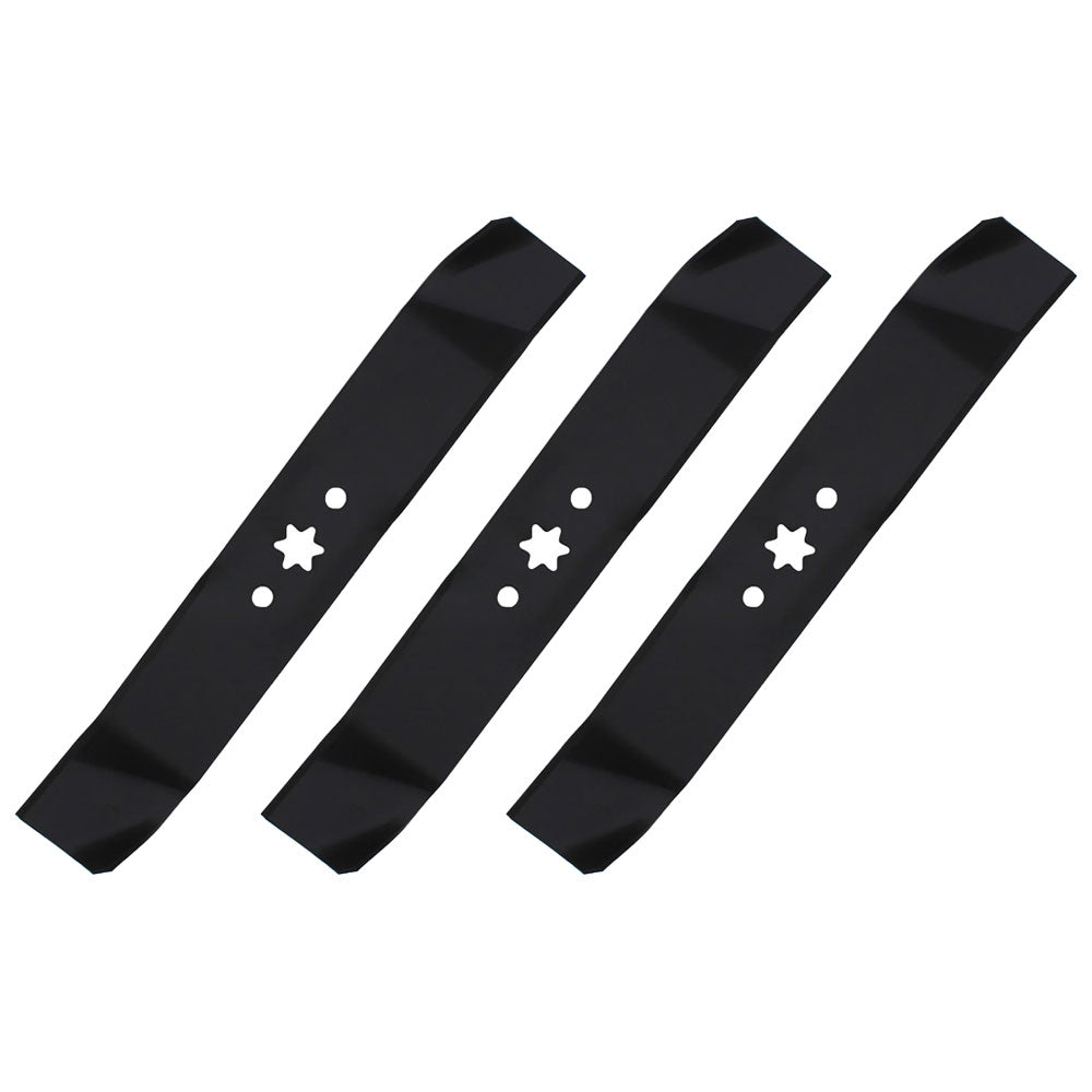 Qty 3: Mulching Mower Blade Fits MTD Replaces 742-0611