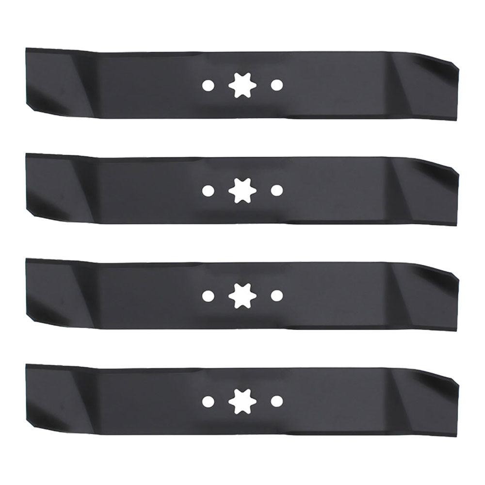 Qty 4: Mulching Mower Blade Fits MTD Replaces 742-0611