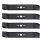 Qty 4: Mulching Mower Blade Fits Toro Replaces 112-0304