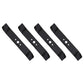 Qty 4: Mulching Mower Blade Fits Cub Cadet Replaces 742-04125