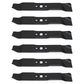 Qty 6: Mulching Mower Blade
 Fits Cub Cadet Replaces 742-04125