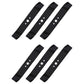 Qty 6: Mulching Mower Blade
 Fits Cub Cadet Replaces 742-04125