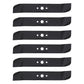Qty 6: Mulching Mower Blade
 Fits Cub Cadet Replaces 742-04125