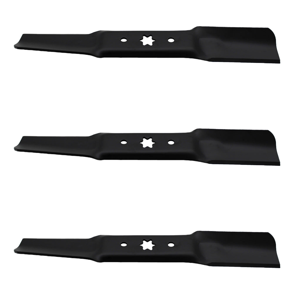 3 Pk 15454 Blades Compatible With MTD/Fits Cub Cadet 742-05052A, 942-05052A.