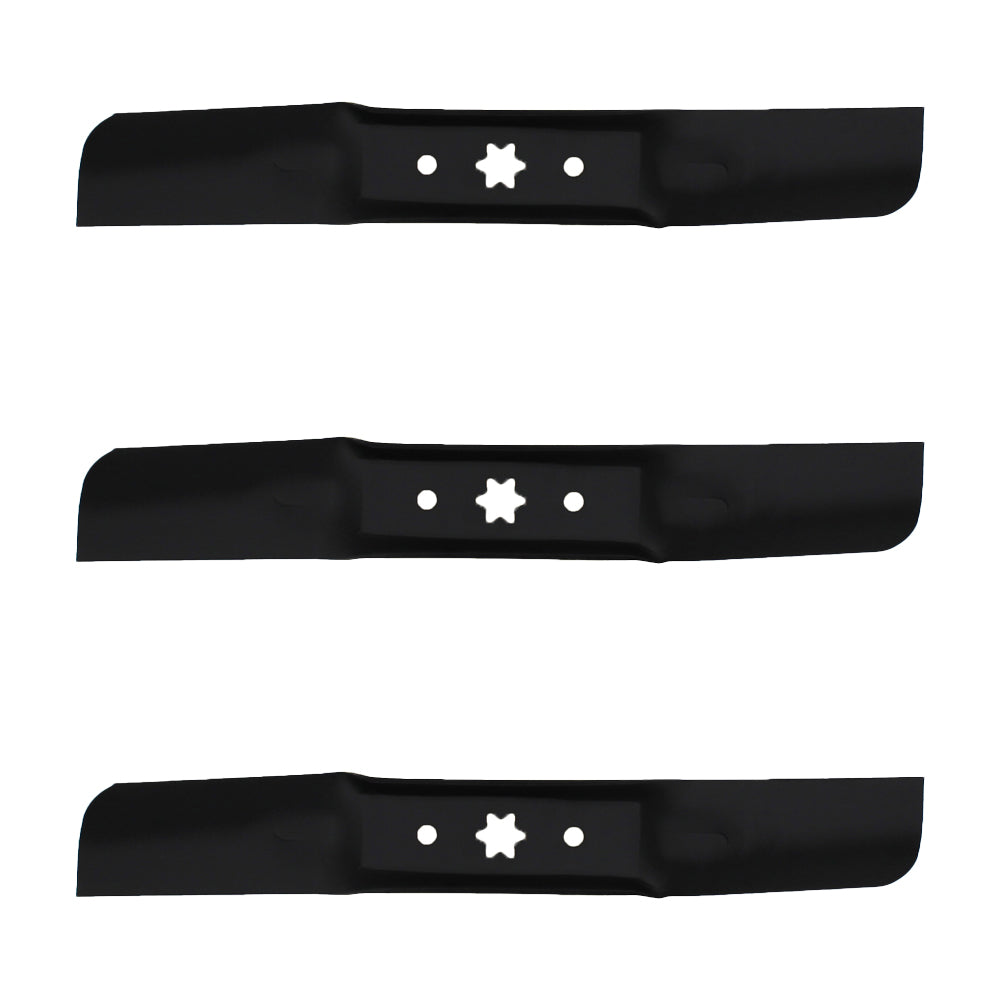 3 Pk 15454 Blades Compatible With MTD/Fits Cub Cadet 742-05052A, 942-05052A.
