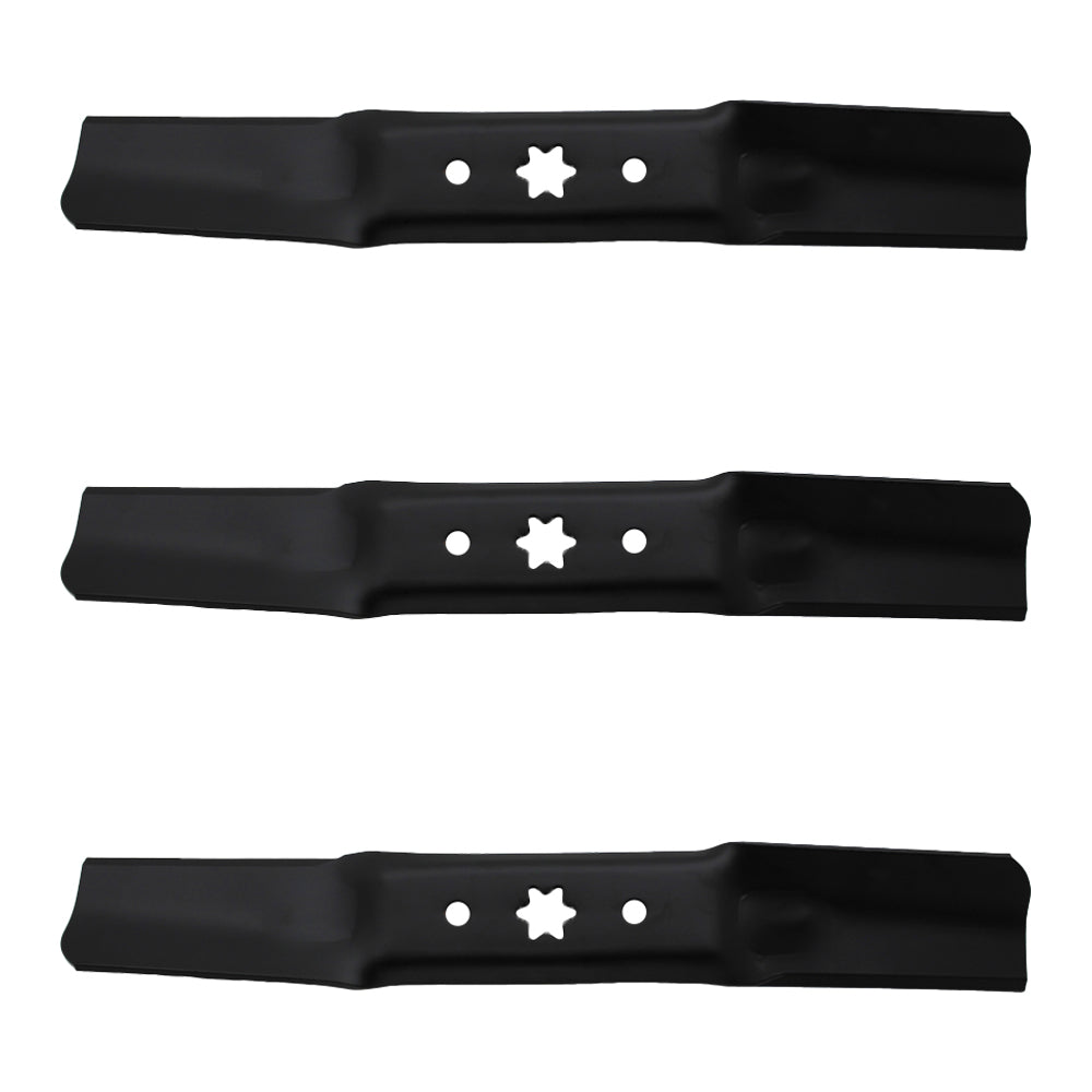 3 Pk 15454 Blades Compatible With MTD/Fits Cub Cadet 742-05052A, 942-05052A.