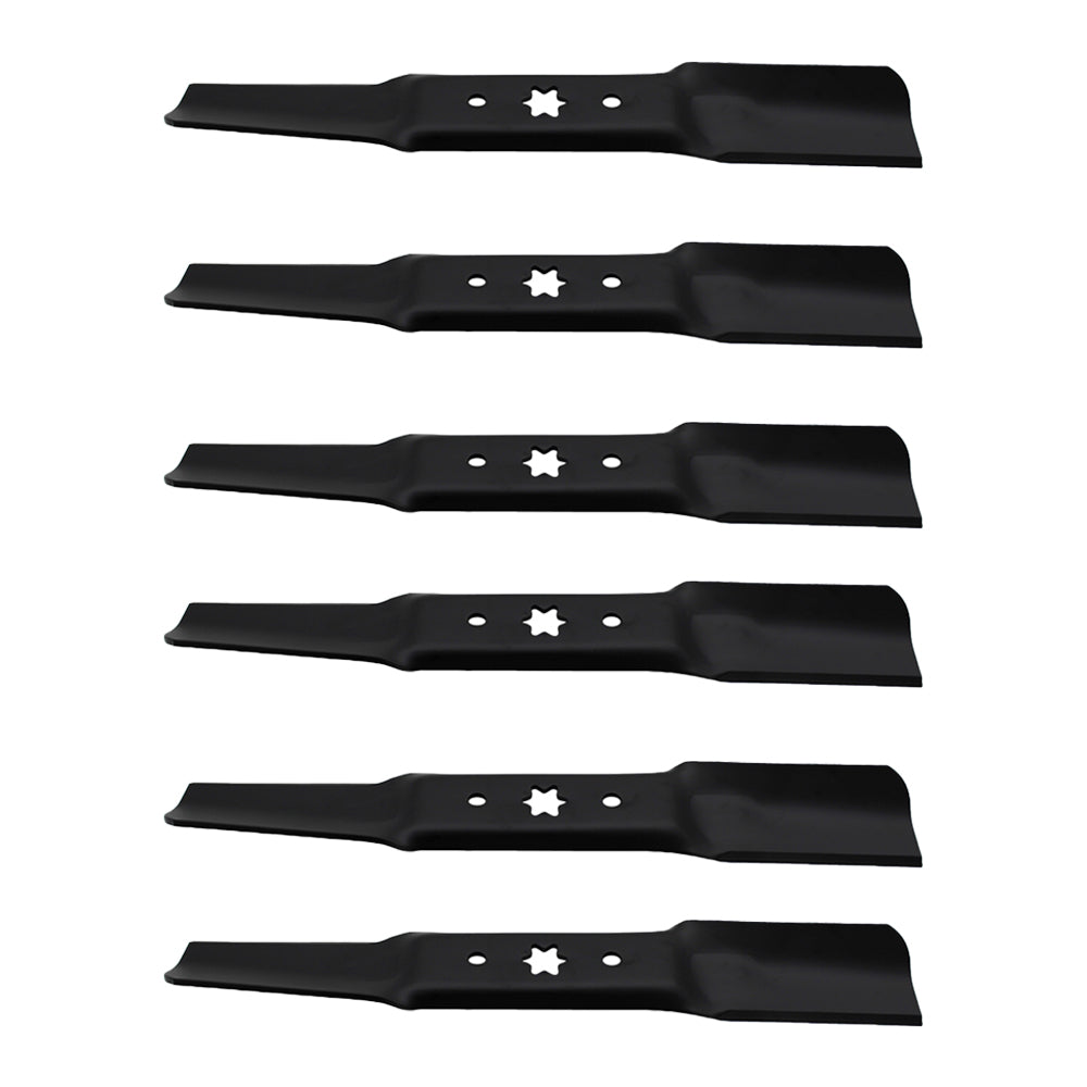 Qty 6: Lawn Mower Blade
 Fits Massey Ferguson Replaces 742-05052A