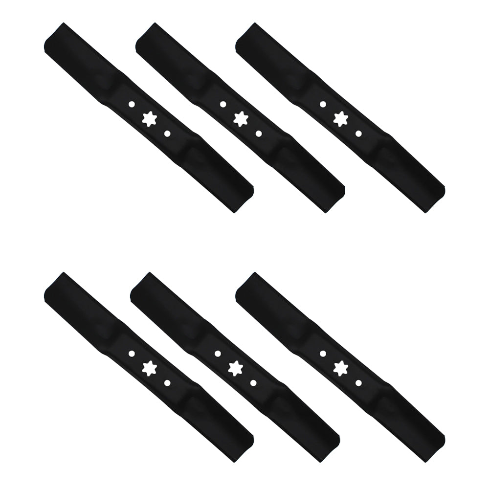 Qty 6: Lawn Mower Blade
 Fits Massey Ferguson Replaces 742-05052A