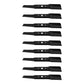Qty 9: Lawn Mower Blade
 Fits Massey Ferguson Replaces 742-05052A