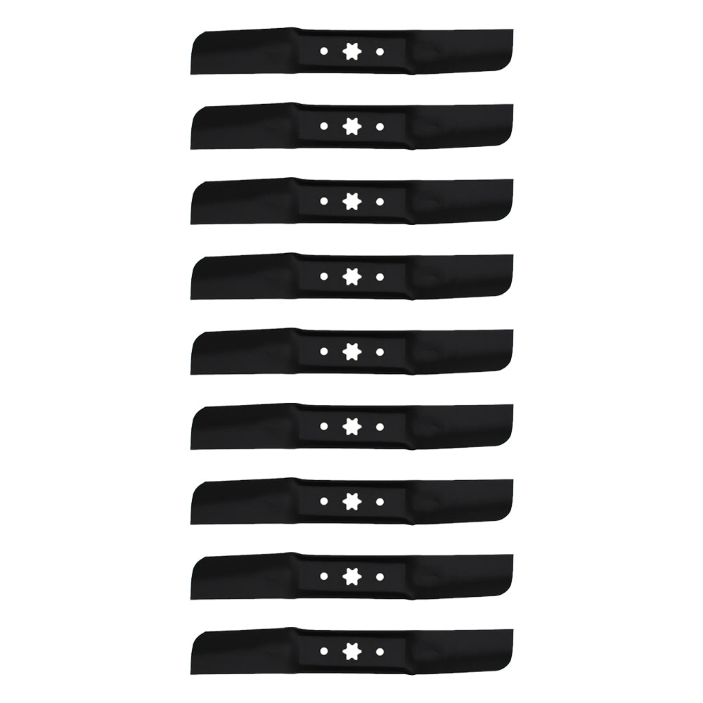 Qty 9: Lawn Mower Blade
 Fits Cub Cadet Replaces 742-05052A