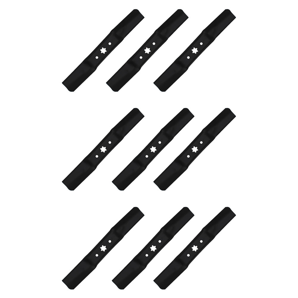 Qty 9: Lawn Mower Blade
 Fits MTD Replaces 742-05052A