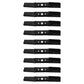 Nine (9) XT1 Mower Blades - XT1 Models GT50 LT50, LX50 - 50'' Fits Cub Cadet