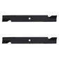 (2) Deck Blades fits Hustler Zero Turn Mower Fits 42" Hustler Raptor