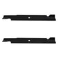 Qty 2: Notched High-Lift Mower Blade
 Fits Toro Replaces 105-7718