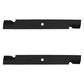 (2) Deck Blades fits Hustler Zero Turn Mower Fits 42" Hustler Raptor