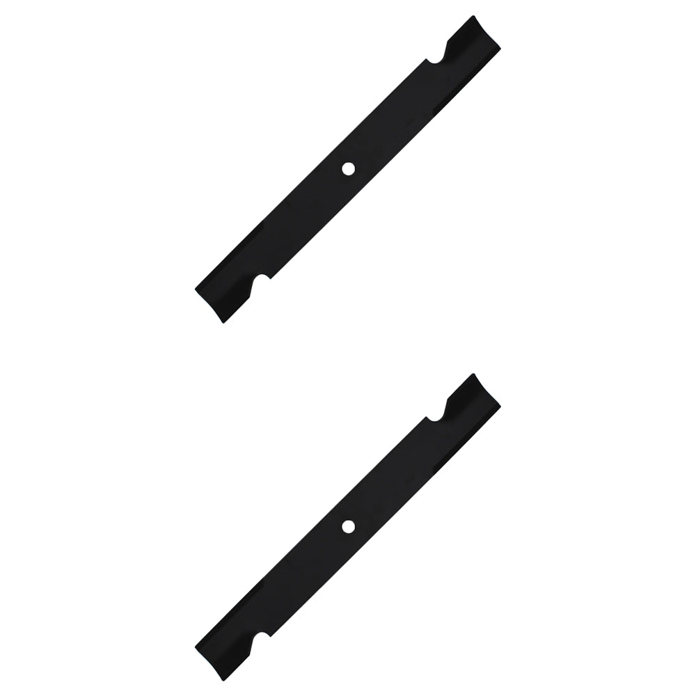 Qty 2: Notched High-Lift Mower Blade
 Fits Bad Boy Replaces 038-2007-00