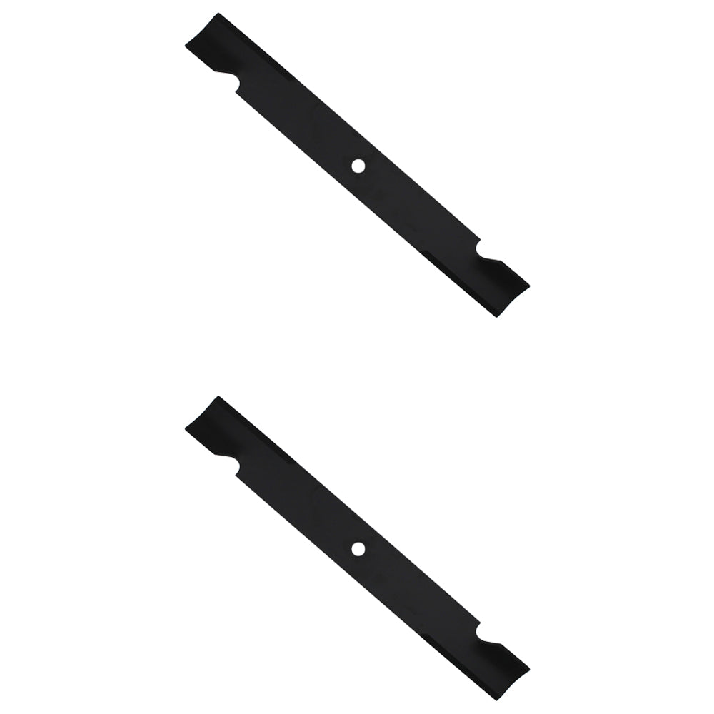 Qty 2: Notched High-Lift Mower Blade
 Fits Bad Boy Replaces 038-2007-00