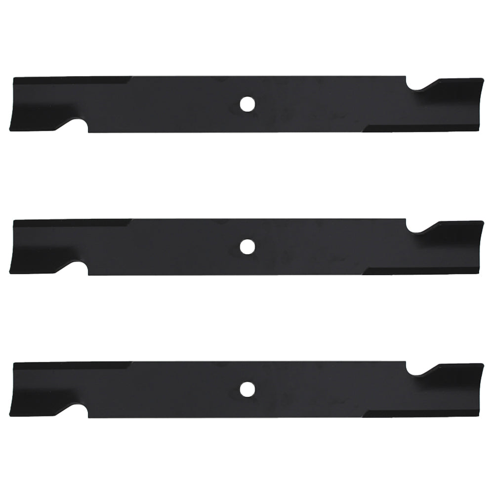 (3) Deck Blades fits Hustler Zero Turn Mower Fits 42" Hustler Raptor
