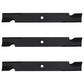 (3) Deck Blades Fits Exmark Turf Tracer Serial No. 60,000-149,999 103-0301
