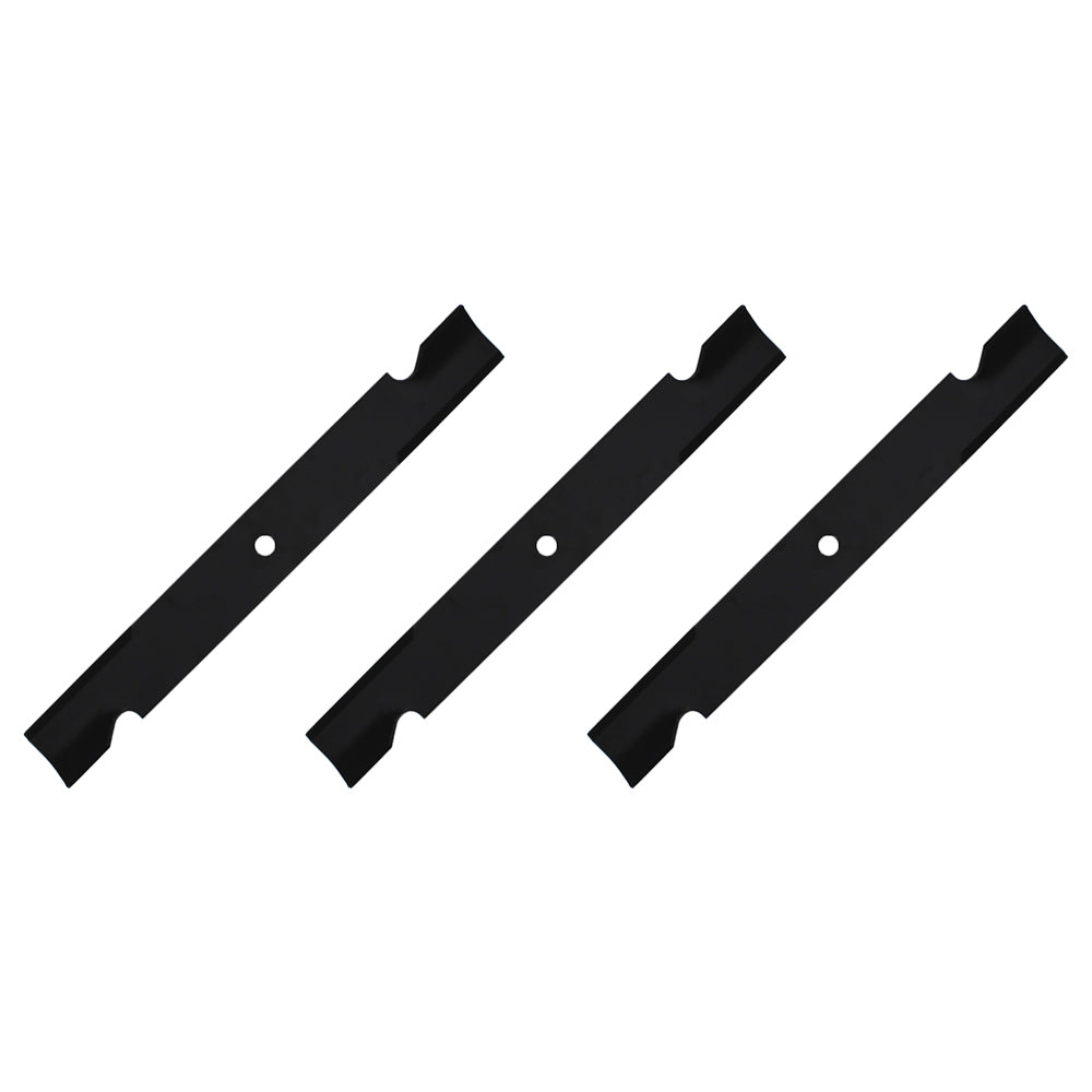 (3) Deck Blades fits Hustler Zero Turn Mower Fits 42" Hustler Raptor