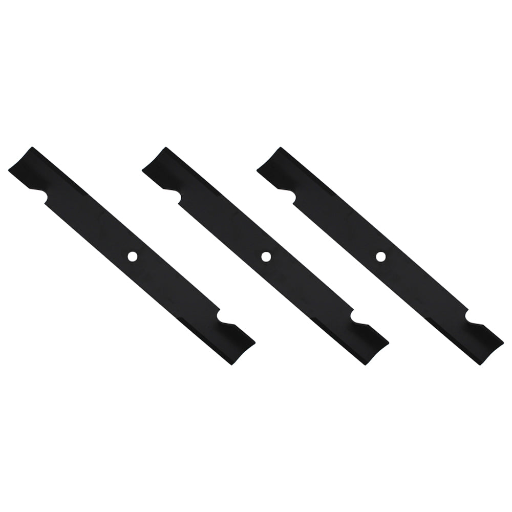 (3) Deck Blades fits Hustler Zero Turn Mower Fits 42" Hustler Raptor