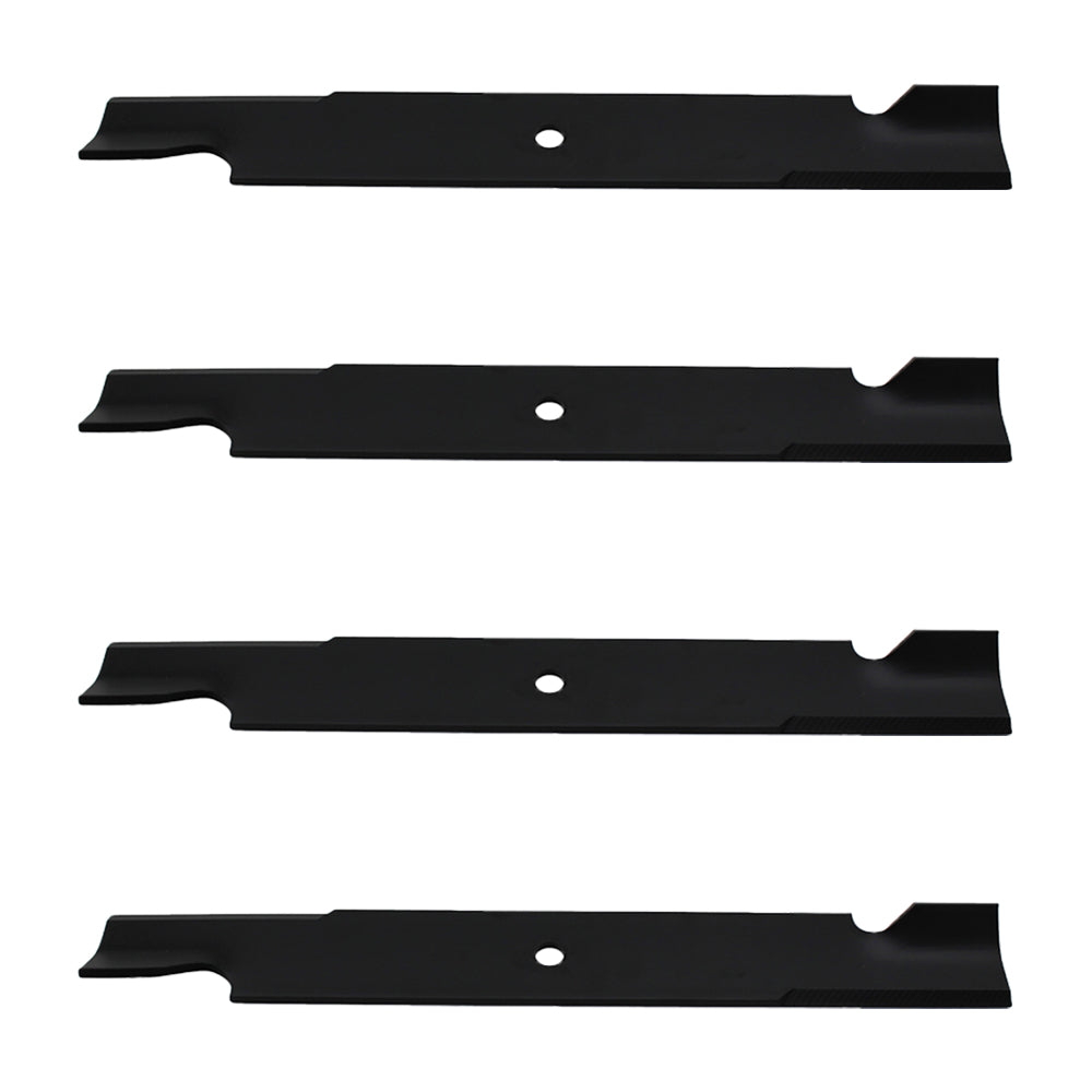 Qty 4: Notched High-Lift Mower Blade Fits Toro Replaces 105-7718