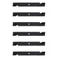 6pk Hustler Zero Turn Mower Blades - 60"- Super Z X-One - Side Discharge