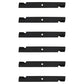 Qty 6: Notched High-Lift Mower Blade
 Fits Bad Boy Replaces 038-2007-00