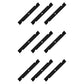 Qty 9: Notched High-Lift Mower Blade
 Fits Exmark Replaces 1-633483