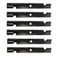 6PK Lawn Mower Blades Set Fits Exmark 60" 92-031 Blade 103-6403