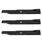 50" Replacement Lawn Mower Blade Set (3) Fits John Deere #AM39966 M86209 Lesco