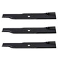 3 PACK 50" Mower Deck Blades Fits John Deere M86209 AM39966 316 318 322 332 420