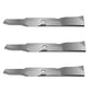 Set of 3 Lawn Mower Blades To Fit Fits John Deere 54" E180 190C LA150 G110