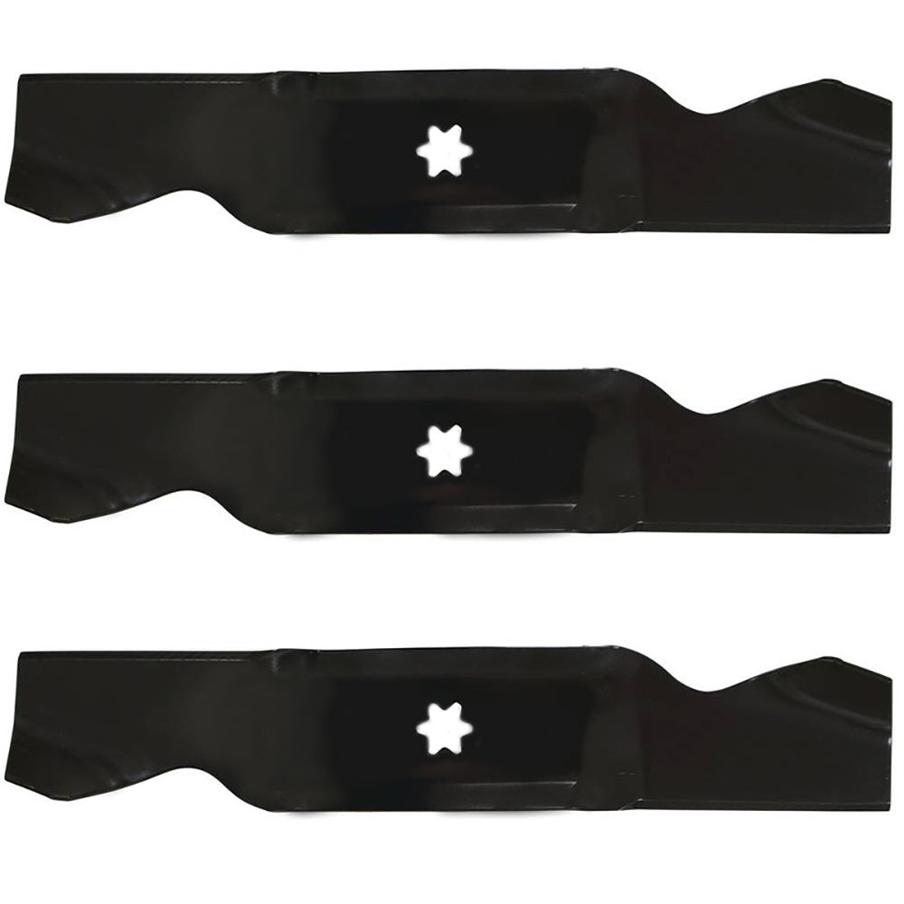 QTY 3: Lawn Mower Blade
 Fits MTD Replaces 490-110-M113