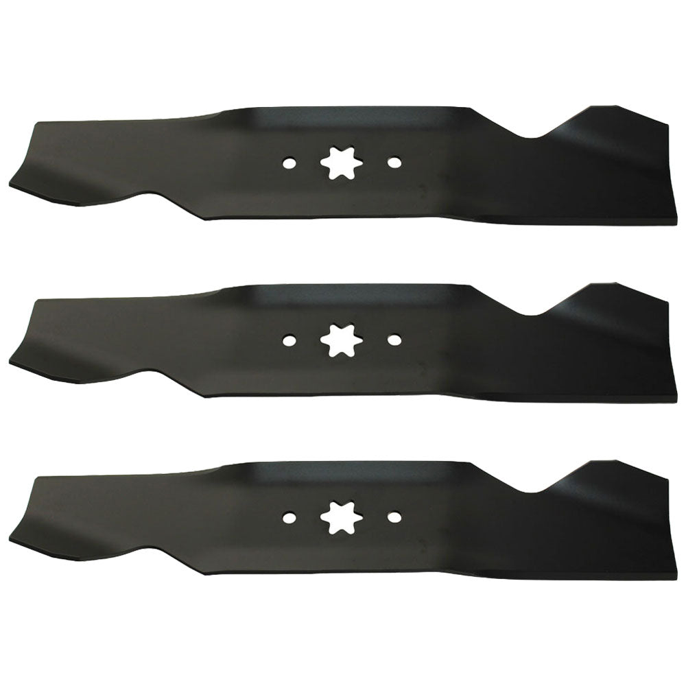 QTY 3: Lawn Mower Blade
 Fits Troy Bilt Replaces 490-110-M113