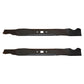 Qty 2: Mulching Lawn Mower Blade
 Fits MTD Replaces 490-100-M085