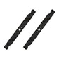 Qty 2: Mulching Lawn Mower Blade
 Fits MTD Replaces 490-100-M085