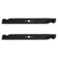 Qty 2: Mulching Lawn Mower Blade
 Fits MTD Replaces 490-100-M085