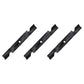 (3) 117-1156-03 Lawnmower Blades 5/8" CH Fits Toro Titan Z 50" 74820 74840