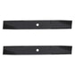 Set of 2 mower blades to fit Wheel Horse Fits Toro 38" ZTR 616 620 14-7799