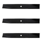 LAB50-0129_x3 - Qty 3: Mulching Mower Blade