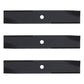 3 Pack Blades Fits Dixon 42" Rider Lawn Mower 8688 539119853 539126275 B1DX1602